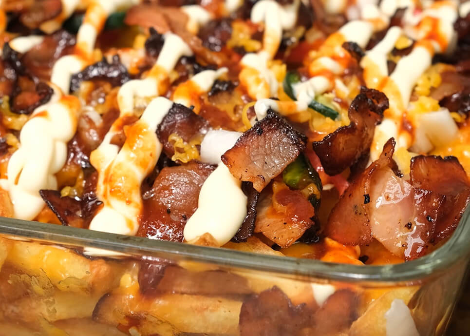 Chipotle loaded fries recipe